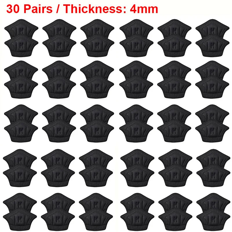 3pairs/6pairs Insoles Patch Heel Pads for Sport Shoes Back Sticker Adjustable Size Antiwear Feet Pad Cushion Insert Insole