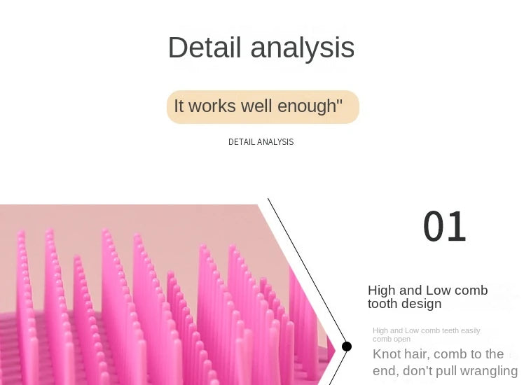 New Star Magic Combs Anti-static Massage Unicorn Hair Brushes Tangle Detangle Shower Massage Hair Brush Comb Salon Styling Tools