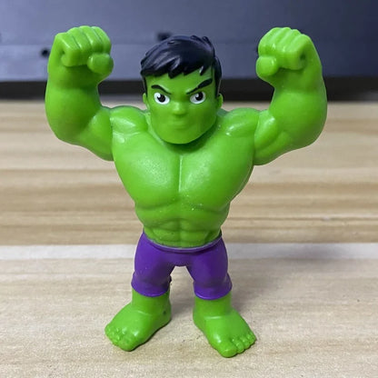 Set Marvel Spiedy & His Amazing Friends Hero Rhino Goblin Ghost Spider Doc Ock Trace- E Model Animated Action Figures Toys Gift