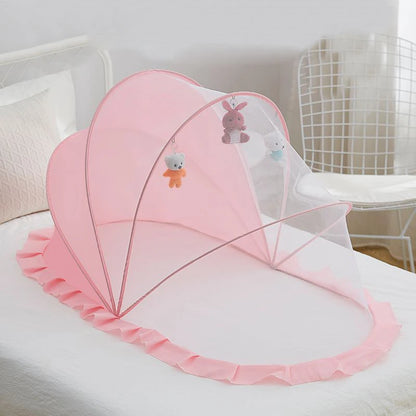 Baby Bed Mosquito Net Baby Bed Crib Folding Net Mosquito Net Mattress Pillow Suit Newborn Cradle Mesh Tent Net Baby Bedding