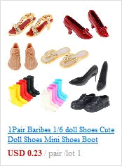 10Pcs/Set Blyth Doll Accessories 1/6 1/12 OB11 Clips Mini 2cm Hairpins Hair for Fashion