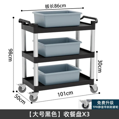 Loading Storage Trolley Cart Tool Service Cart Auxiliary Tool Trolley Carrito De Almacenamiento Con Ruedas Organizer Cart ST042