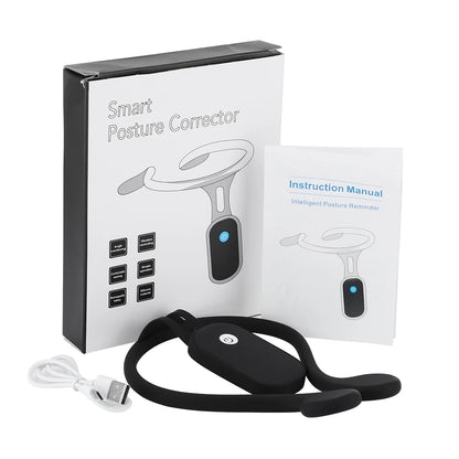 Smart Posture Trainer Back Straightener with Vibration Reminder for Adults Kids Real-Time Monitoring Wearable Sensor