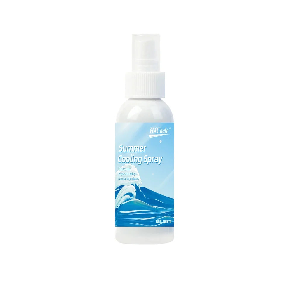 Summer Cooling Spray Car Seat Coolant Hot Days Interior Household Pool Courtyard Outdoor SportsPet Shoes Quick Cooling Agent