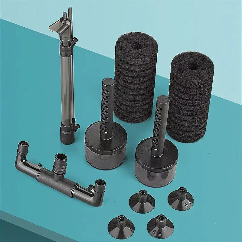 Premium Aquarium Bio Filter - Biochemical Sponge Filter for Fish Tank Air Pump & Skimmer System