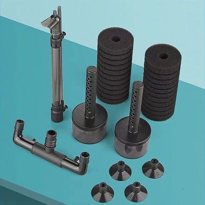 Premium Aquarium Bio Filter - Biochemical Sponge Filter for Fish Tank Air Pump & Skimmer System