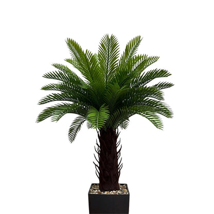 HXGYZP Artificial Coconut Tree Plant Potted Tropical Palm Tree With Plastic Pot Decoration Large Plants With Home Indoor Outdoor
