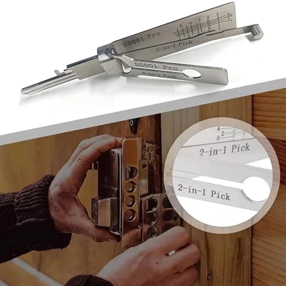 Lockpicking Lock Decoder ss001 pro O-ring Pickup Kit Pick Locksmith Tool Key Decoder Precision Hook Door Maintenance Repair Tool