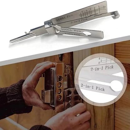 Lockpicking Lock Decoder ss001 pro O-ring Pickup Kit Pick Locksmith Tool Key Decoder Precision Hook Door Maintenance Repair Tool