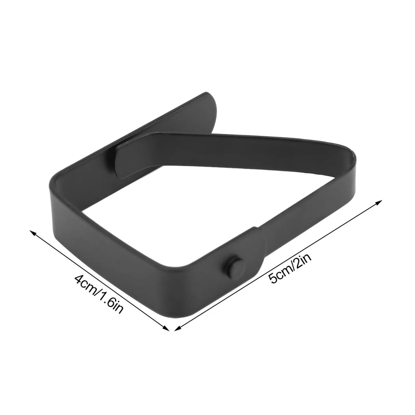 Tablecloth Clips 4Pcs - Stainless Steel Anti-Slip Table Cloth Holder Clamps for Outdoor Picnic