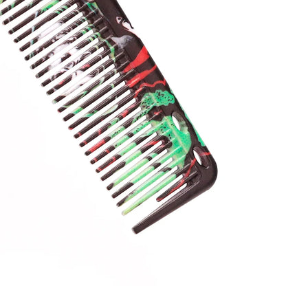Barbershop Double Sided Brush Professional Face Neck Broken Hair Cleaning Brush Men Beard Styling Comb Salon Home Tools Supplies