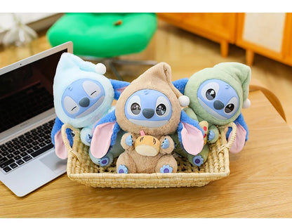 New Stitch Eat Some Thing Before Sleep Series Vinyl Blind Box Bag plush Pendant Cute Doll Mystery Box Toy Adult Birthday Gift