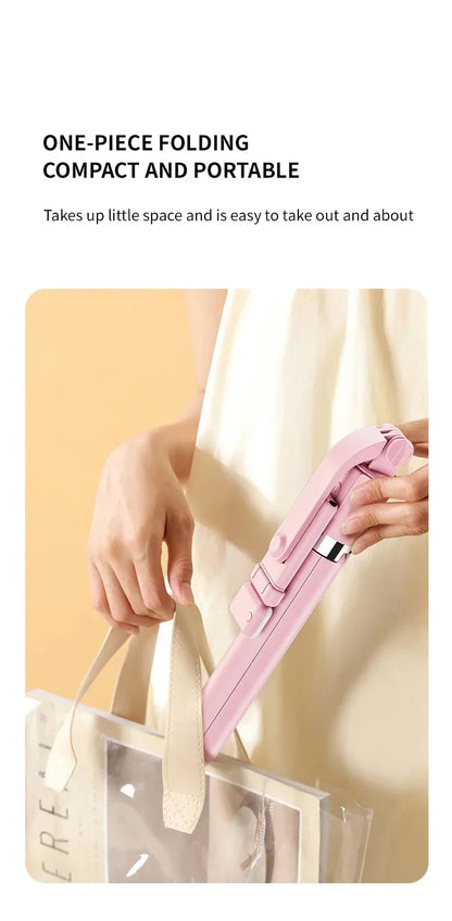 Ultra Long 1700mm Selfie Stick with Bluetooth Remote Portable Phone Holder And Fill Light Tripod Stand for Live Broadcasts