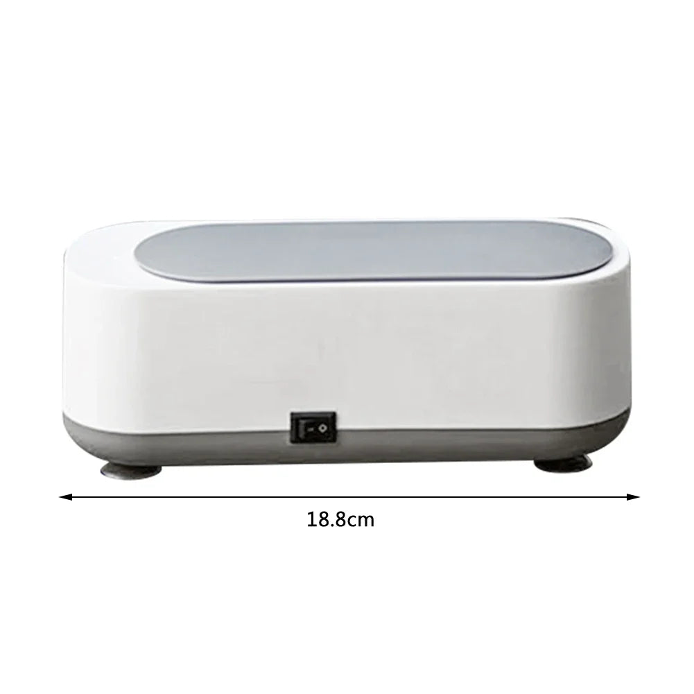 Jewelry Cleaner Box Energy Saving Watch Jewelry Cleaning Device Rechargeable Portable Eyeglasses Cleaner Best Gift for Men Women
