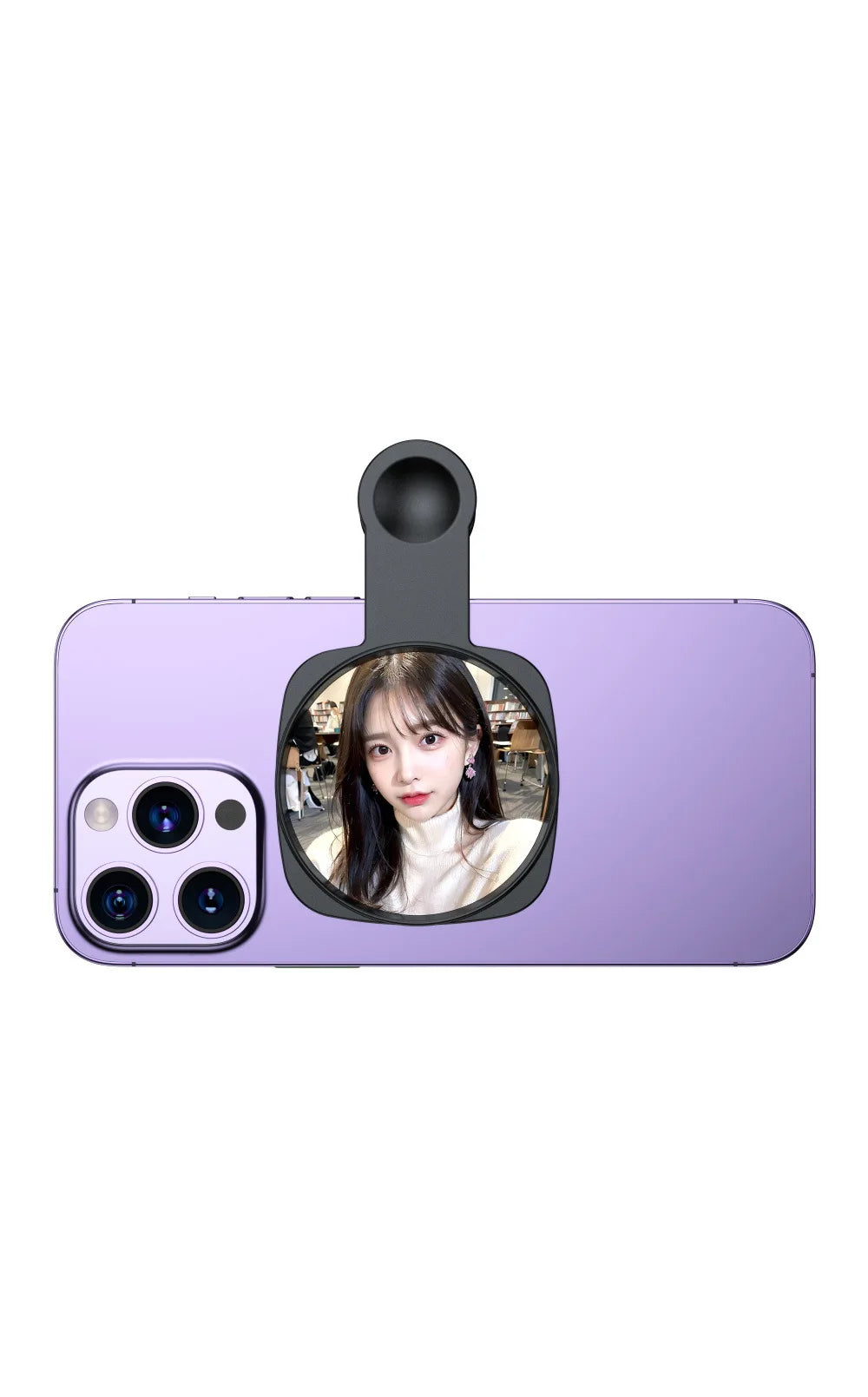 Smartphone Camera Lens Selfie Mirror Clip Kit for IPhone Smartphone Live Streaming Photo Video Selfie Vlog Accessories