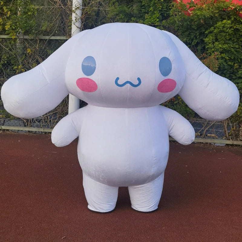 Giant Blue Stitch Inflatable Mascot Costume Disney Character Cosplay Costume Disney Advertising Fancy Dress Anime Adult Suits