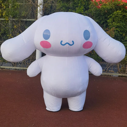 Giant Blue Stitch Inflatable Mascot Costume Disney Character Cosplay Costume Disney Advertising Fancy Dress Anime Adult Suits