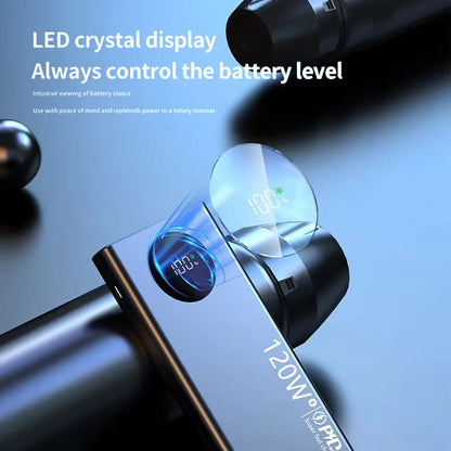 Power Bank Pack Fast Charger 20000mAh 2 USB External Battery For Mobile Phone