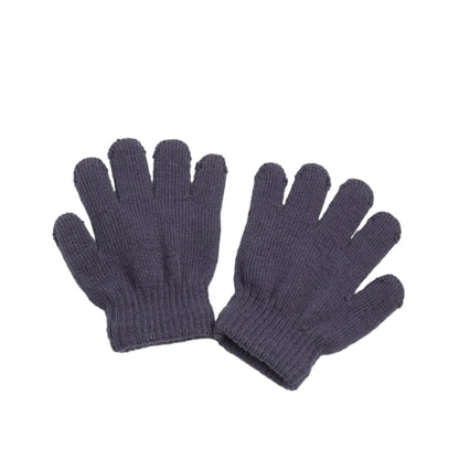 Premium Toddler Winter Gloves - Plush Lined Knitted Mittens for Kids Ages 2-6 Years