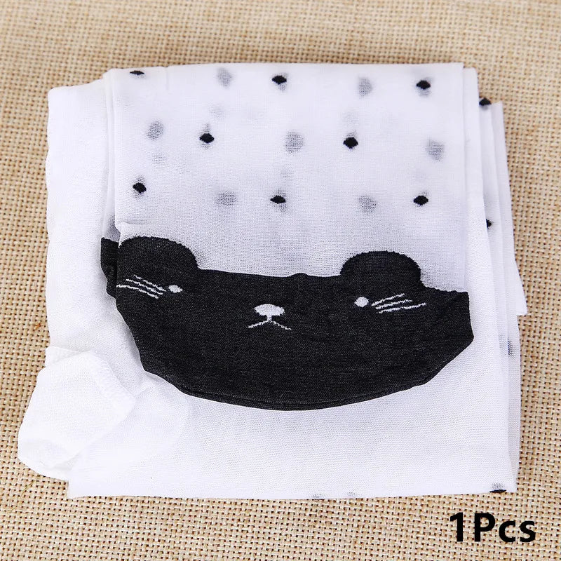 1/4Pcs/Lot Summer Spring Candy Color Cartoon Girls Pantyhose Ballet Dance Tights For Kids Stocking Children Velvet Pantyhose