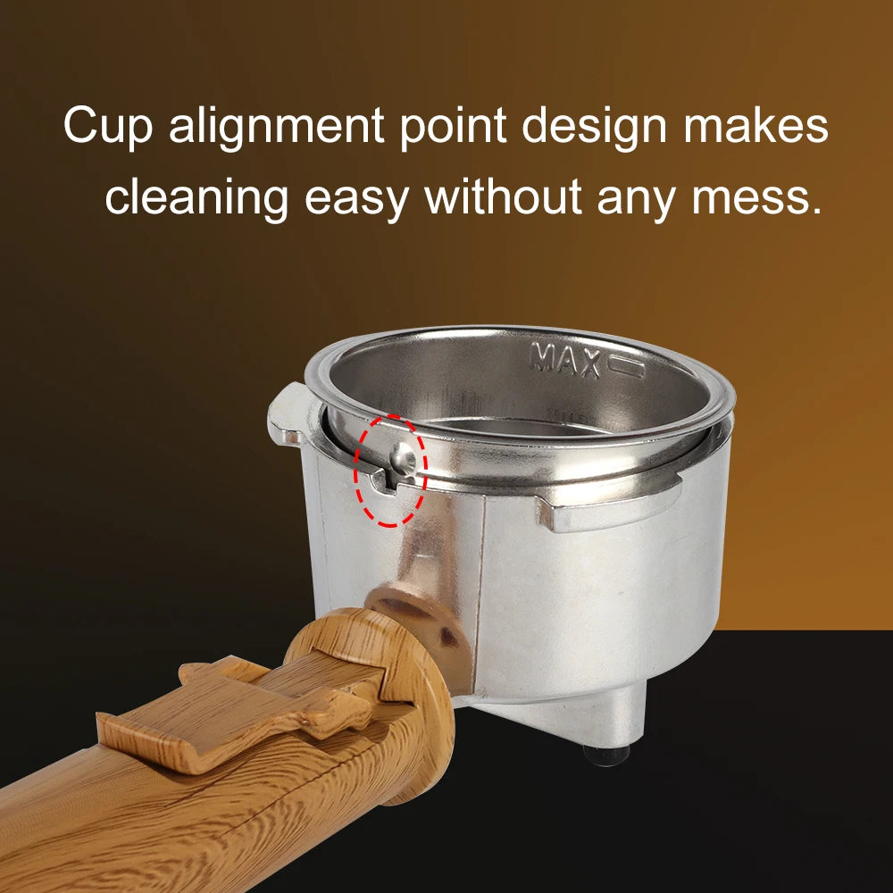 BioloMix 20 Bar Semi Automatic Powder Coffee Machine,with Milk Steam Frother Wand, for Espresso, Cappuccino, Latte and Mocha