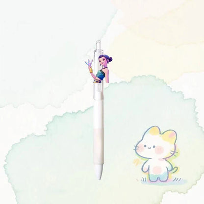 Demon Hunters Gel Pen Kpop Pen Hunter Ballpoint Pen Party Favors for Guest School Office Stationery Supplies Writing Tools