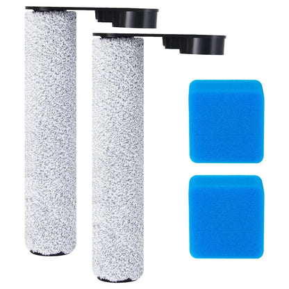 Sponge Brush Roller Kit For Eureka NEW430 For JONR ED12 Accessories Kit Microfiber Soft Flannelette Sponge Househouse