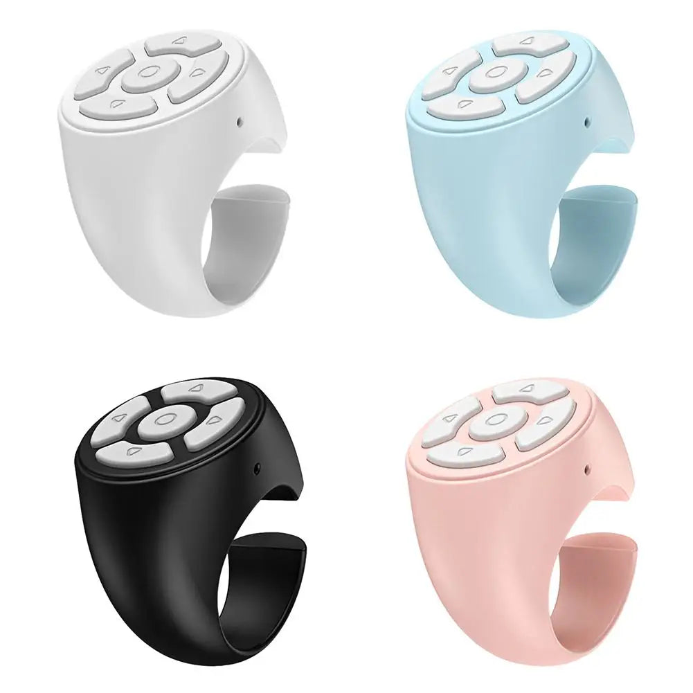 Blutooth Remote Control Scrolling Finger Tiktoks Remote Mobile Phone Video Remote Control Selfie Stick Camera Controller
