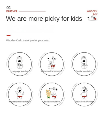 Montessori Magnetic Fraction Learning Math Toy Montessori Arithmetic Teaching Aids Wooden Book Educational Toys For Children