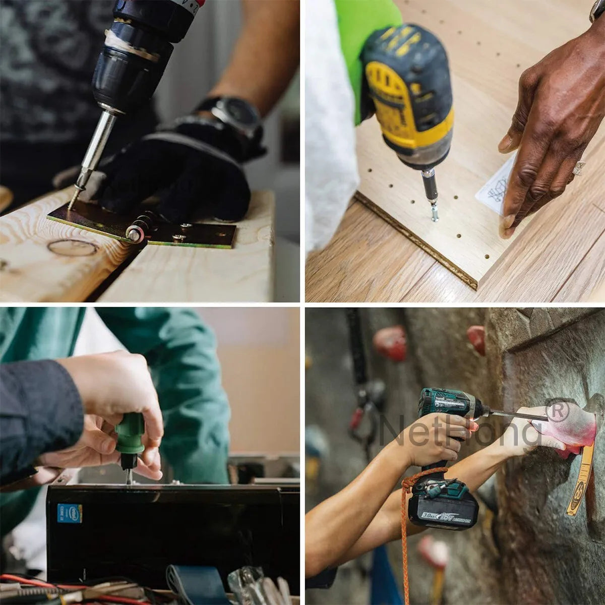 11Pcs Long Reach Torx Star Hex Security Bit Set Tamper Proof Screwdriver Bits