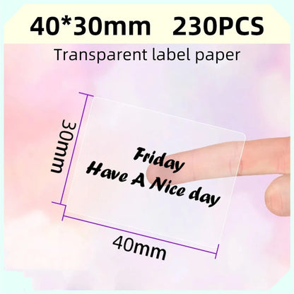 Thermal paper Label Maker Paper M110 Label for Small Business Multi-Purpose Thermal Sticker for M110 M221 M200 M220 Printer