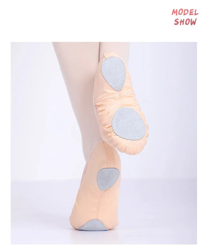 Women Ballet Shoes Canvas Girls Dance Slippers Split Sole Gymnastics Yoga Dancing Shoes Children Adult Ballerina Shoes