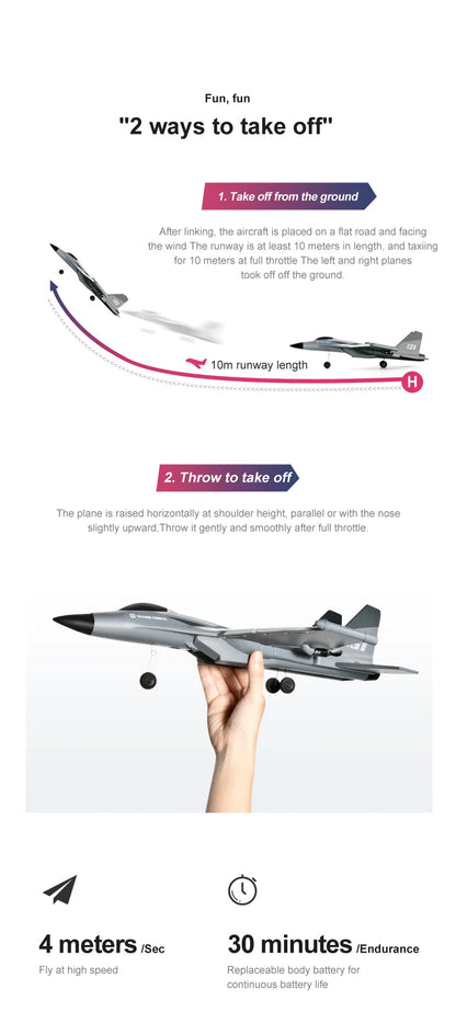 G1 Drone Glider Beginner Profesional 3 Channel RC Aircraft Remote Control Hand Throwing Plane Foam Electric Outdoor Airplane