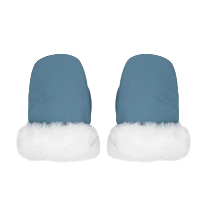 Stroller Gloves 1 Pair Winter Windproof Warm Cute Bear Brown Style Universal Prams Gloves Waterproof Baby Stroller Accessories