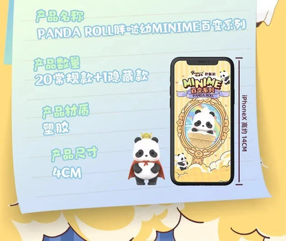 Genuine 52toys PandaRoll Fat Baby Minimum Versatile Series Blind Box Mini Cute Grain Trendy Play Girl Birthday Desktop Gift