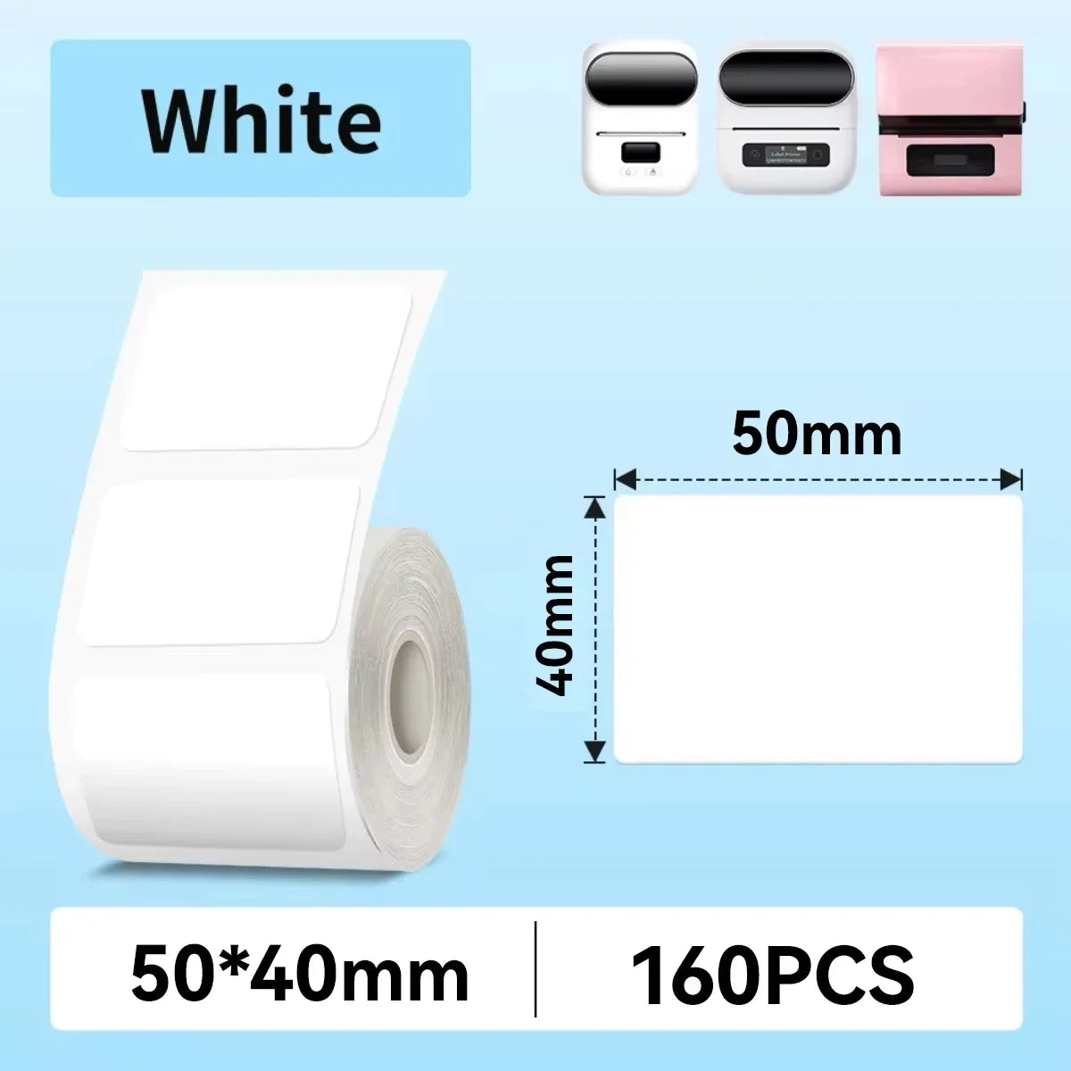 Thermal paper Label Maker Paper M110 Label for Small Business Multi-Purpose Thermal Sticker for M110 M221 M200 M220 Printer