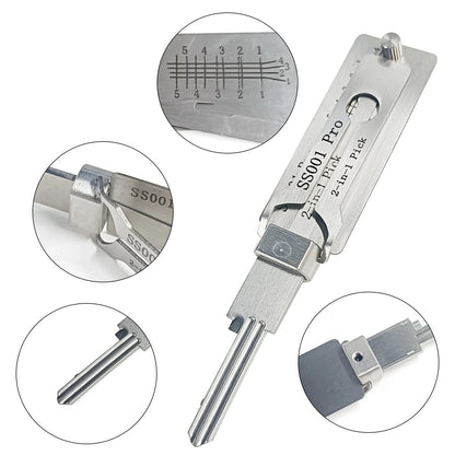 Lockpicking Lock Decoder ss001 pro O-ring Pickup Kit Pick Locksmith Tool Key Decoder Precision Hook Door Maintenance Repair Tool