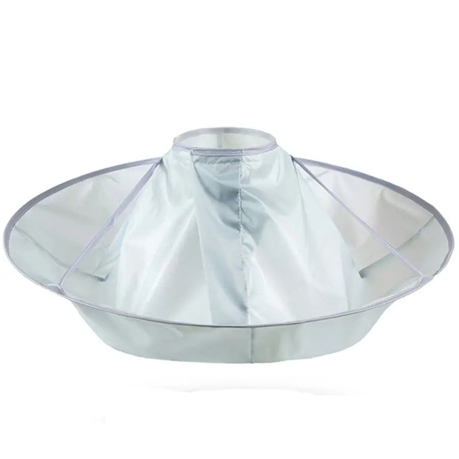 Medium hairdressing release hair dyeing breathable household hairdressing release adult foldable haircut cape haircutting tools
