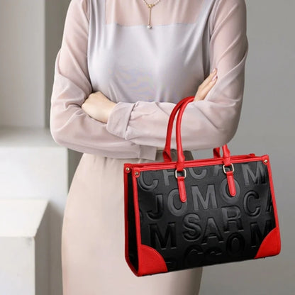 The New Fashion Women's Bag All Match High-Grade Sense Bag Women's Large Capacity Briefcase Women's Single Shoulder Tote Bag