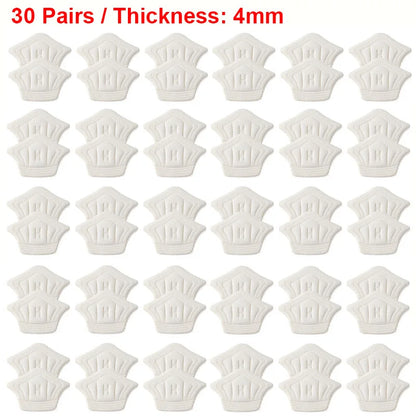 3pairs/6pairs Insoles Patch Heel Pads for Sport Shoes Back Sticker Adjustable Size Antiwear Feet Pad Cushion Insert Insole