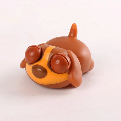 Creative Funny Eyeball Burst Squeeze  Eye Toy   Love sleeping dogs Pinch Toys Adult Kids Stress Relief Fidget Toy  Doll Toy