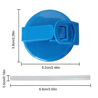 Colorful Soda Covers Reusable Silicone Soda Lids with Straws Bpa-free Covers for Standard Beverage Cans Jar Lid for Picnics