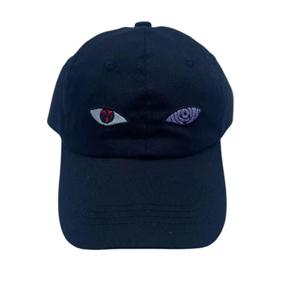 High Quality Anime NARUTO Eyes  Capsule Snapback Cap Cotton Baseball Cap For Men Women Hip Hop Dad Hat Bone Garros Dropshipping