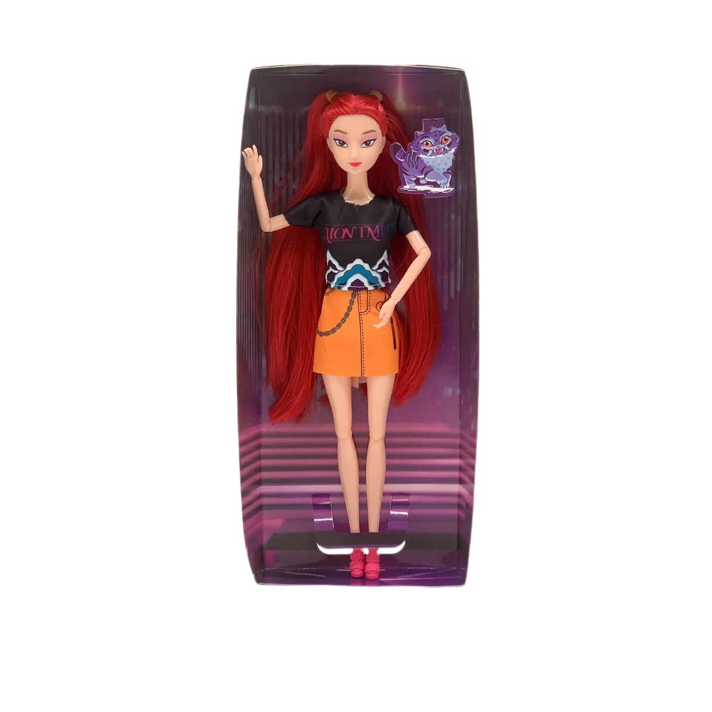 2025 NEW Kpop Demon Hunters Action Figure Vinyl Doll Toy Kawaii Huntrix Anime Figures Rumi Mira Zoey For Children Christmas Gift