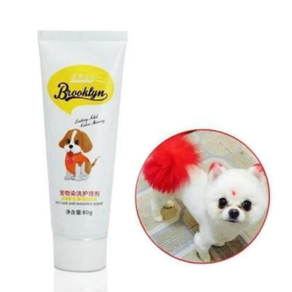 Dog Hair Dye Safely Grooming Lightweight Pet Care Professional Hair Dye Coloring