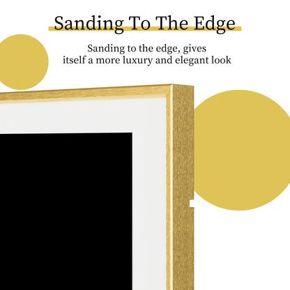 Gold Lighted Bathroom Mirror Rectangular Large LED Lighted Bathroom Mirror Gold Aluminum Frame with Front-lit Adjustable