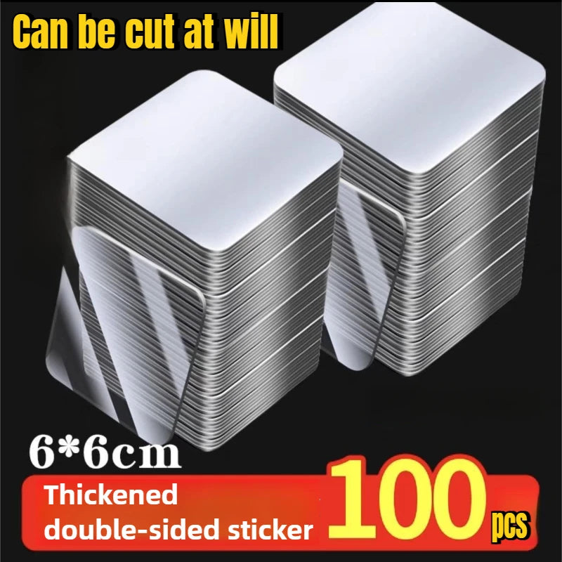 Double Sided Adhesive Tape Nano Reusable Super Strong Transparent Wall Stickers WaterProof Widely Used Wall Mount Sticker
