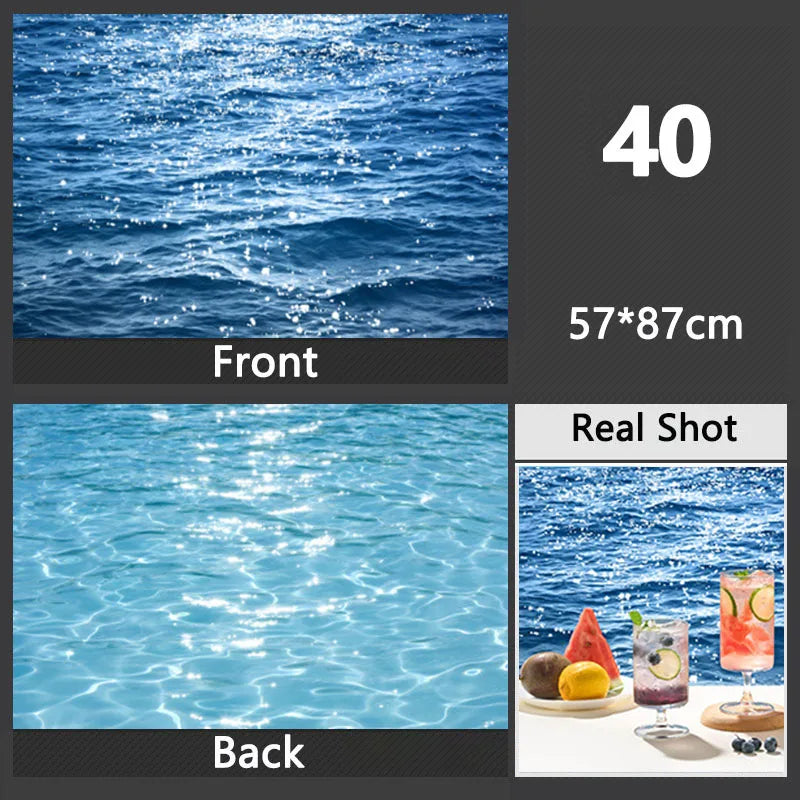 3D Double Sided Photography Backdrops 57*87cm Photos Background Props Product Food Photo Decoration Accessories Wallpaper
