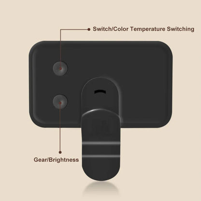 Mini Selfie Fill Light Rechargeable 3 Color Modes Adjustable Brightness Clip on Mobile Phones Computers Photography LED Lights