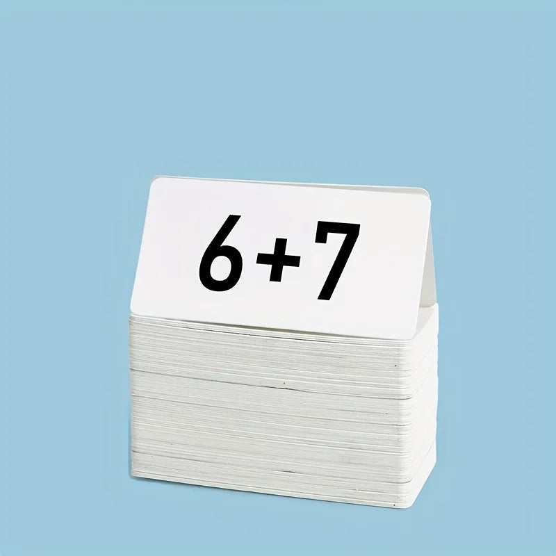 Within 20 Numbers 270pcs Math Flash Cards Set - Addition & Subtraction Facts Symbols Included - Fun Learning for Ages 5-8